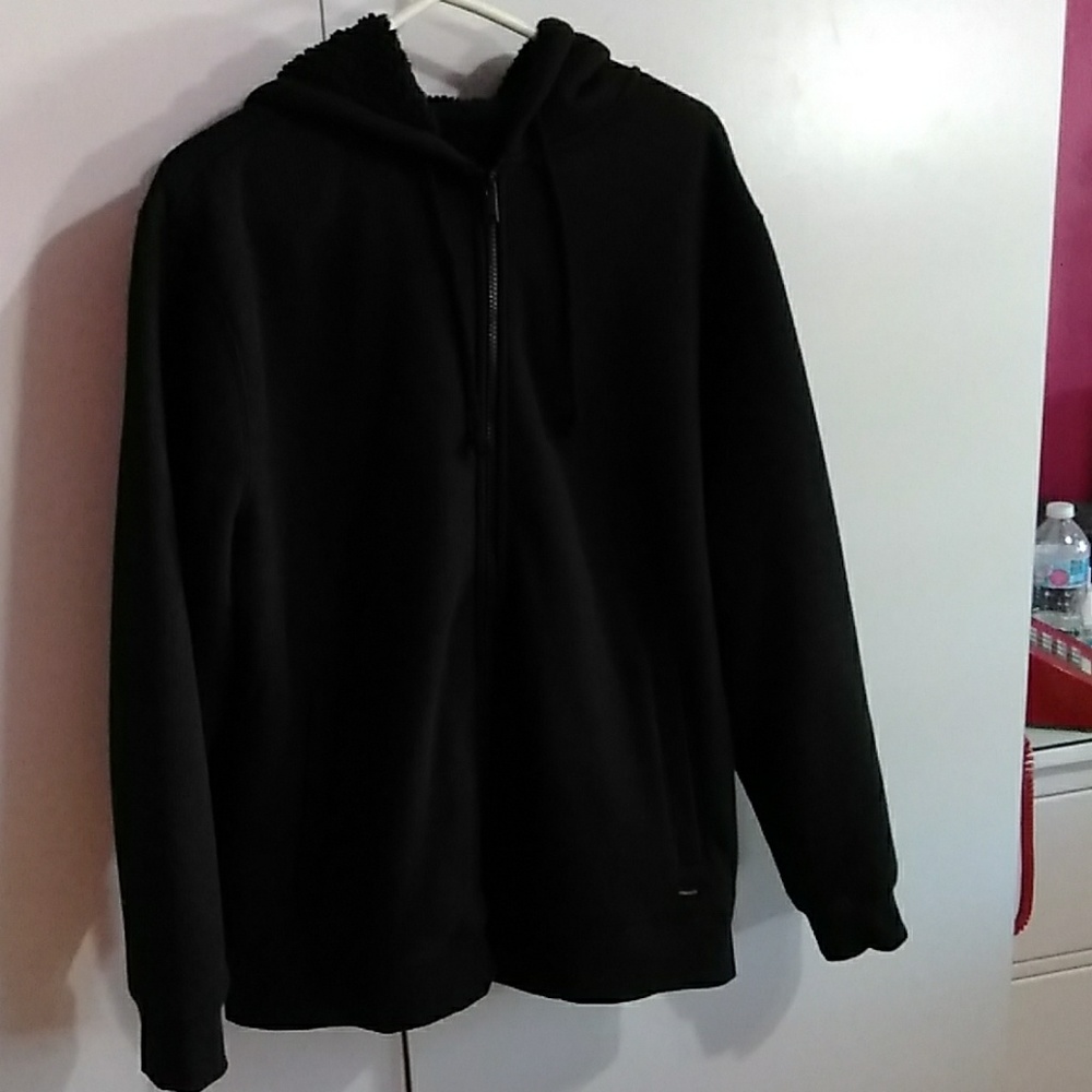 Boys black hoody sweat shirt